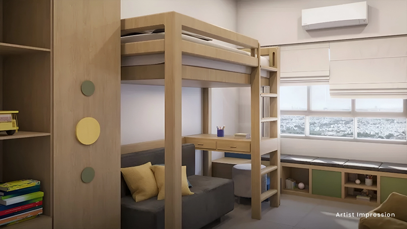 Mahindra New Haven Hosur Road Bangalore kids room